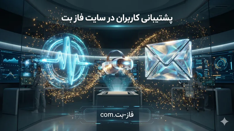 پشتیبانی کاربران در سایت فاز بت