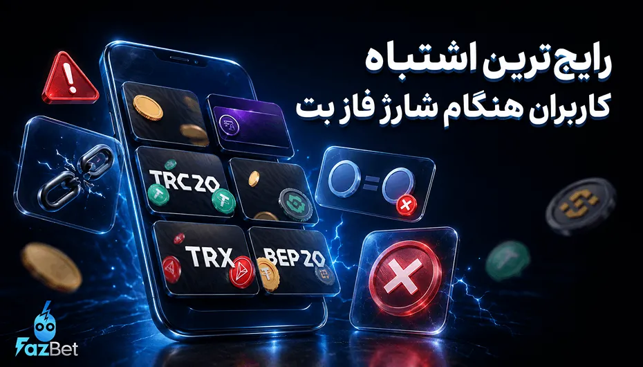 رایج ترین اشتباهات هنگام شارژ فاز بت