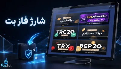 راهنمای کامل شارژ حساب فاز بت + نحوه کار و مقایسه روش ها