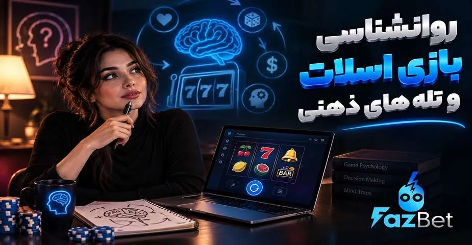 روانشناسی بازی اسلات و تله های ذهنی